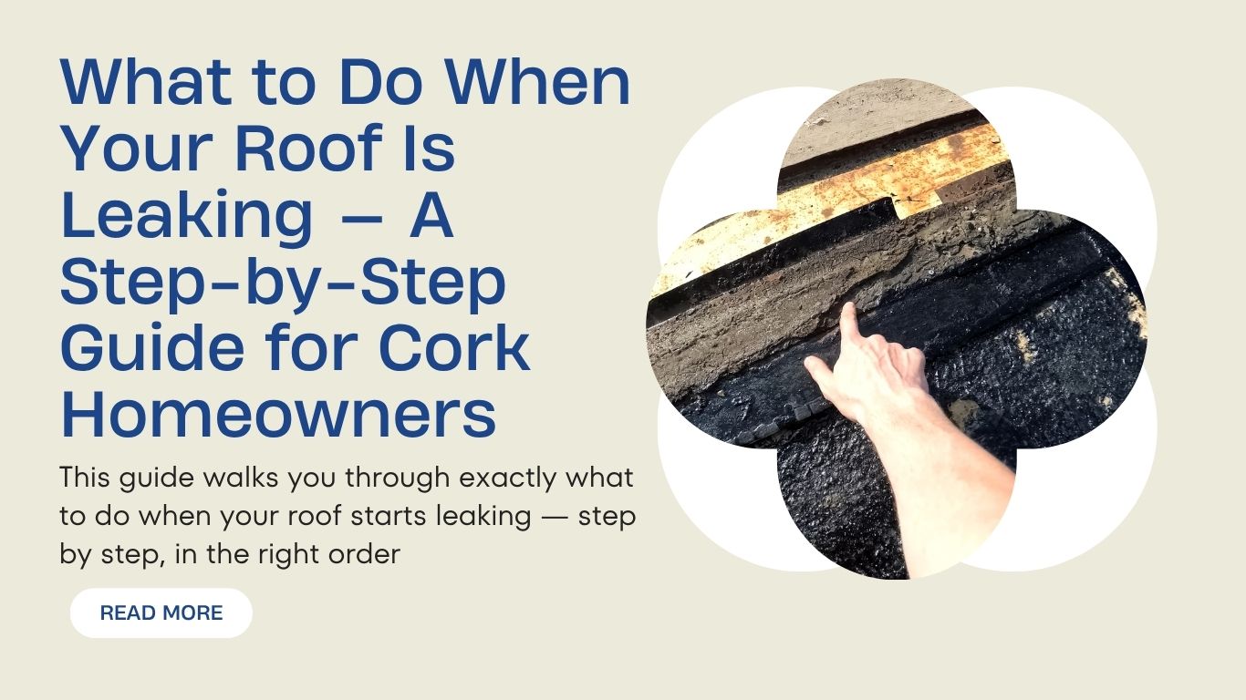What to Do When Your Roof Is Leaking — A Step-by-Step Guide for Cork Homeowners