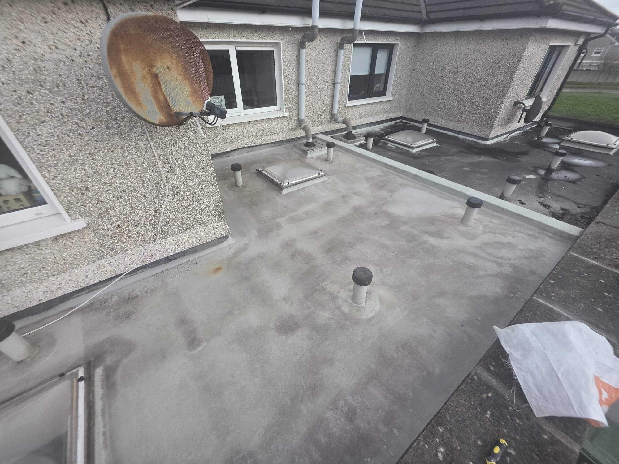 Project Case Study: Advanced Flat Roof Waterproofing in Cork City